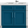 Sink base cabinet designed for functional kitchen setups and easy access.