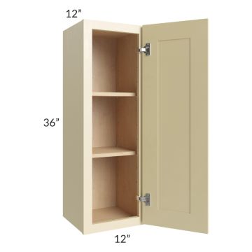 Phoenix Cream Glaze 12x36 Wall Cabinet