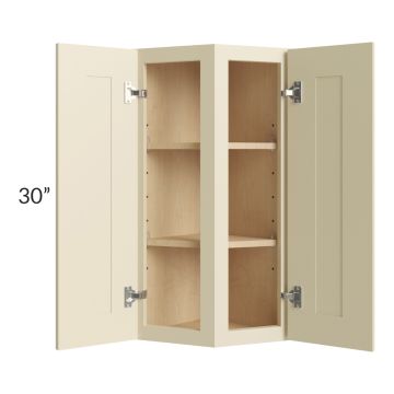 Casselton Ivory 12x30 Wall End Cabinet