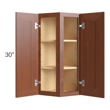 Phoenix Caramel Glaze 12x30 Wall End Cabinet