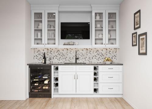 Aspen White Shaker