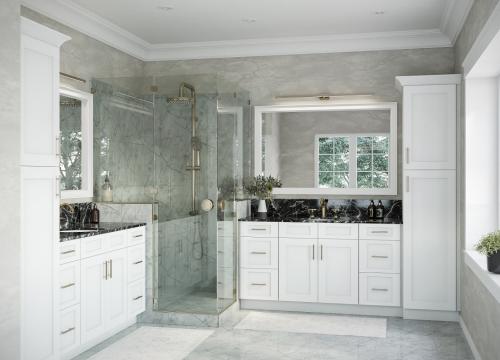 Frosted White Shaker