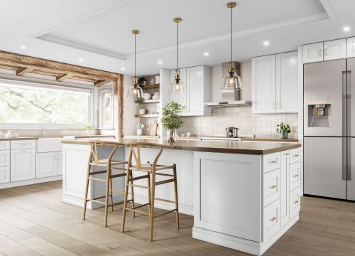 Aspen White Shaker