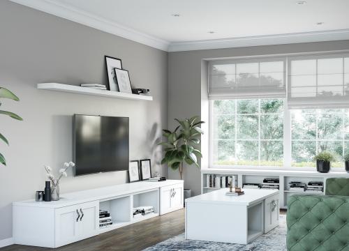 Frosted White Shaker